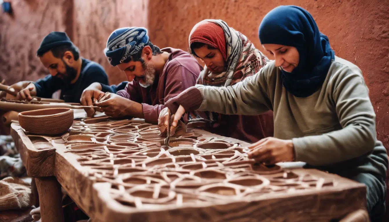 découvrez comment plonger dans l'univers fascinant de l'artisanat traditionnel à marrakech. explorez les souks colorés, rencontrez des artisans passionnés et apprenez les techniques séculaires qui font la richesse de la culture marocaine.