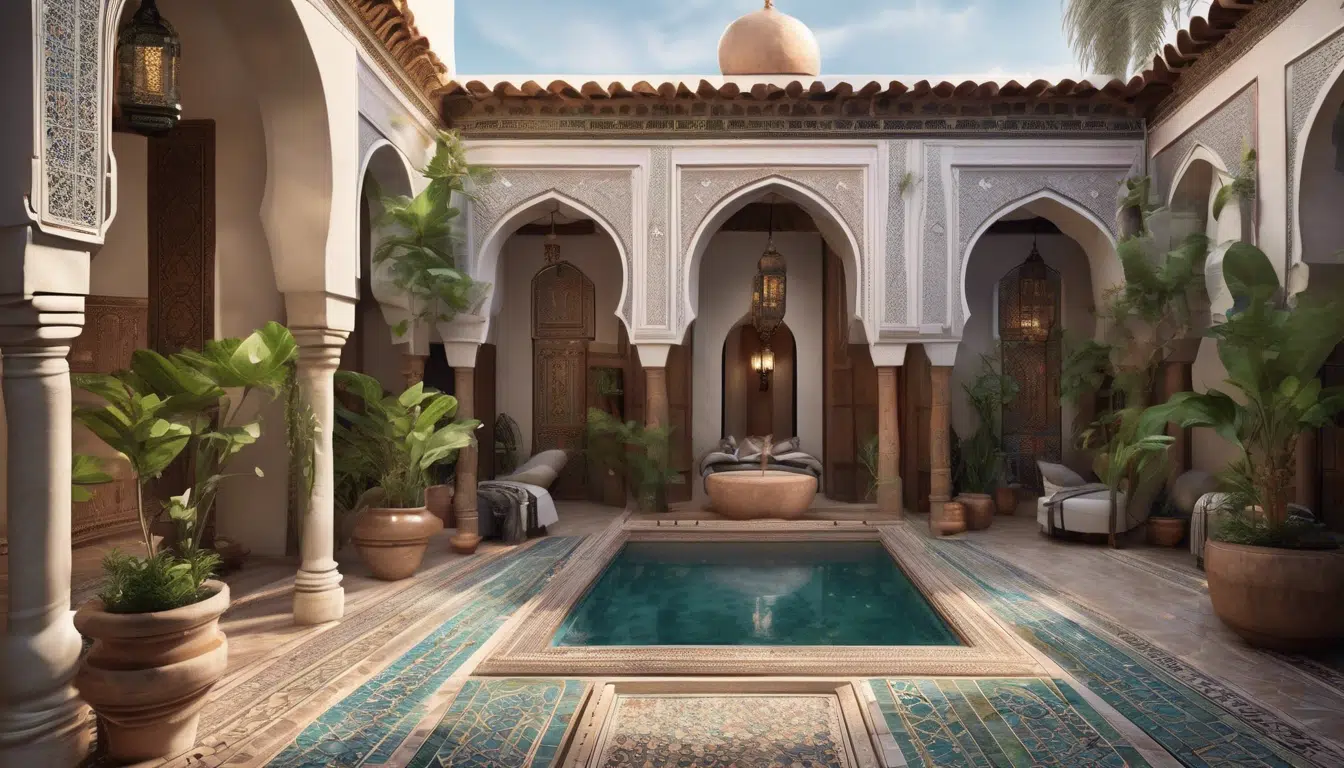 plongez dans l'ambiance envoûtante du riad marocain à marrakech. un véritable cocon français au cœur de la médina, où tradition et confort se rencontrent pour vous offrir une expérience inoubliable. explorez ce havre de paix, idéal pour un séjour immersif dans la culture marocaine.