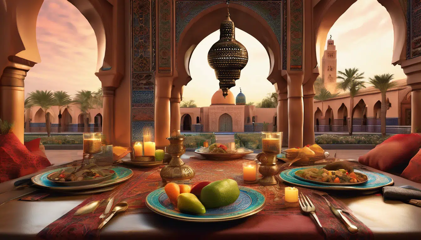 explorez la richesse de la gastronomie marocaine à marrakech, où chaque plat est une invitation à savourer des saveurs authentiques et des traditions culinaires. plongez dans un univers de délices, de couleurs et d'arômes en découvrant les trésors des souks et des restaurants locaux.