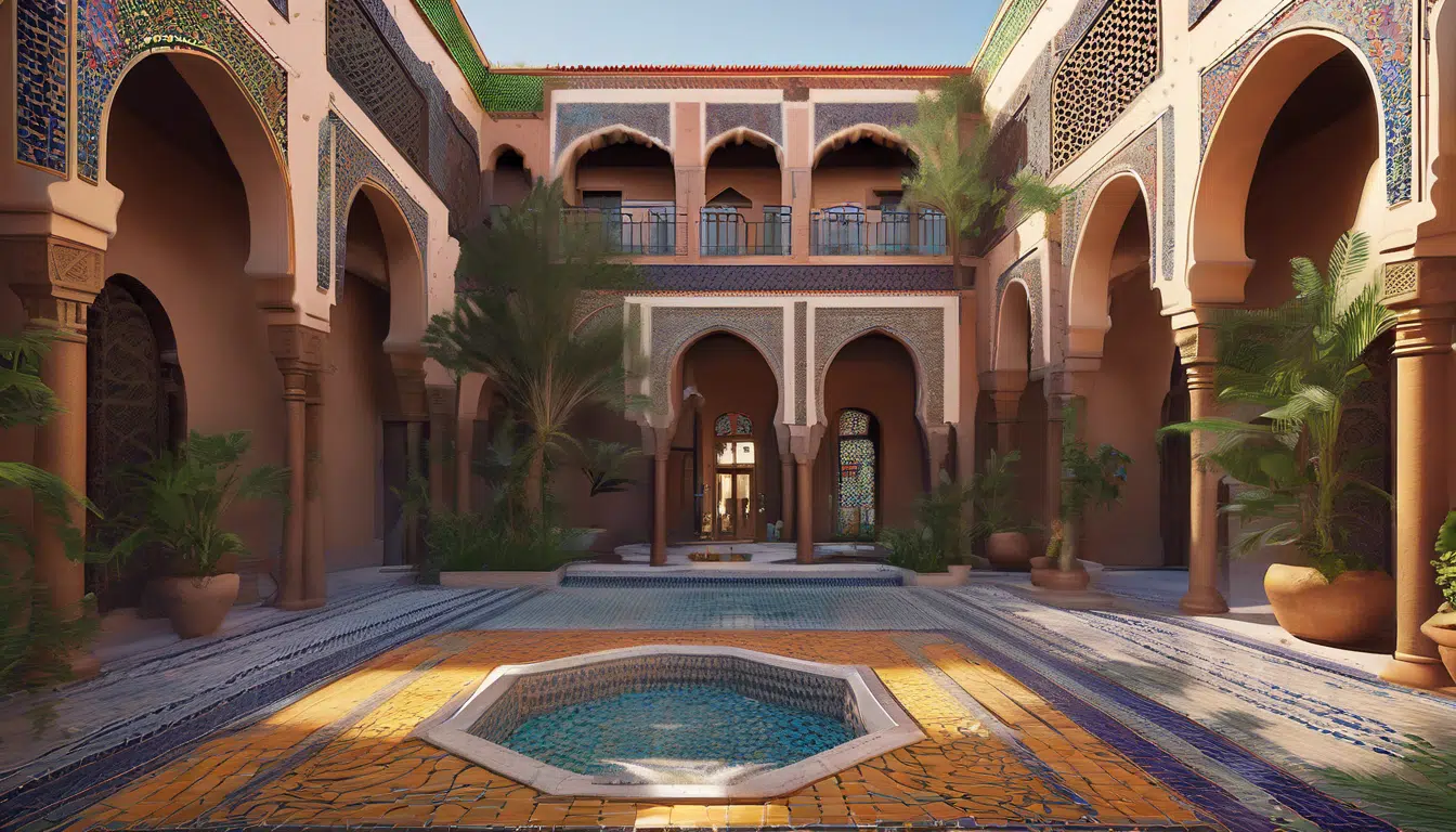 découvrez l'hôtel idéal situé dans le quartier animé de l'hivernage à marrakech, offrant un mélange parfait de confort, de luxe et de proximité aux attractions de la ville. profitez d'un séjour inoubliable dans un cadre enchanteur.
