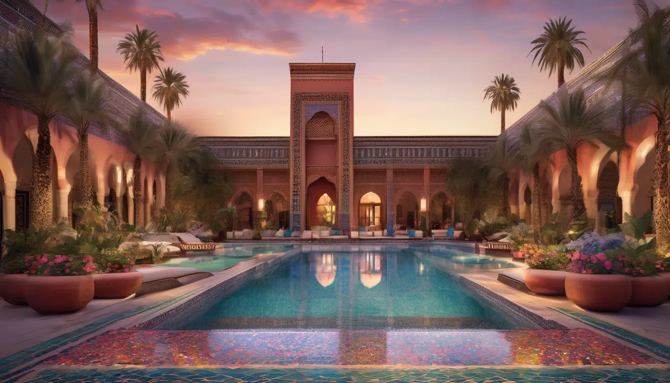 découvrez l'hôtel parfait à marrakech qui allie luxe, confort et détente avec une magnifique piscine. profitez d'un séjour inoubliable au cœur de la ville rouge, où chaque instant est un moment de bonheur.