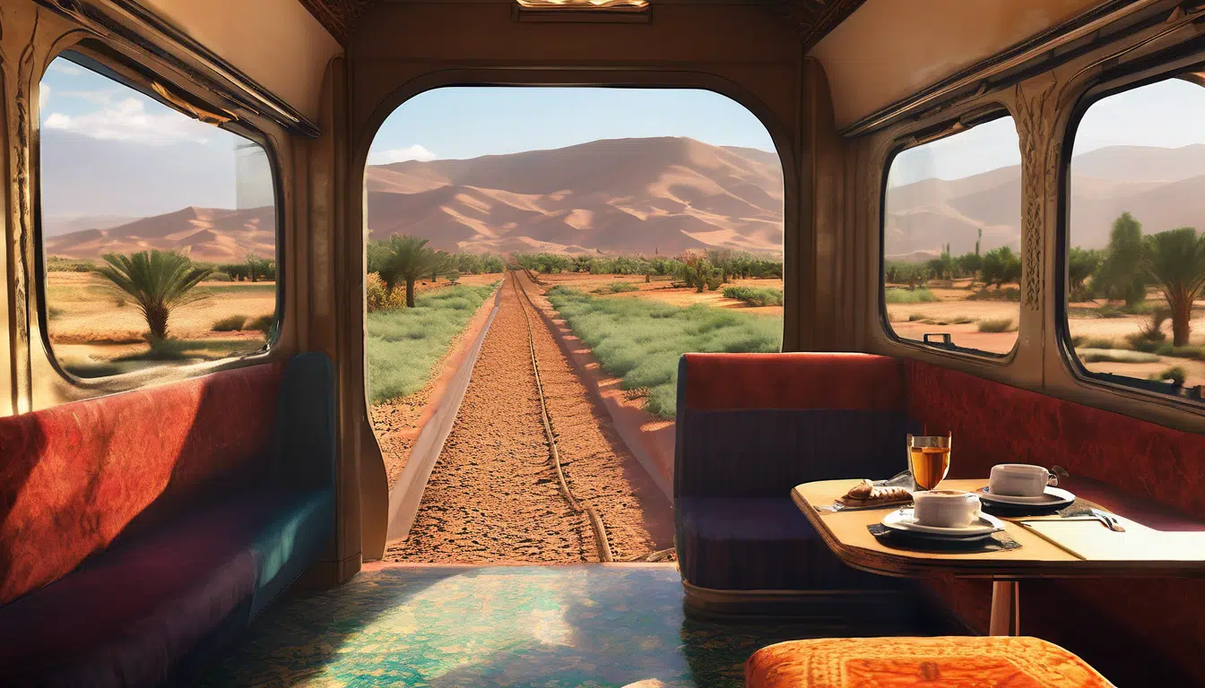 découvrez le trajet spectaculaire entre marrakech et agadir à bord du train, un voyage incontournable qui vous plonge dans des paysages époustouflants et une culture riche. profitez d'un confort optimal tout en admirant la beauté du maroc.